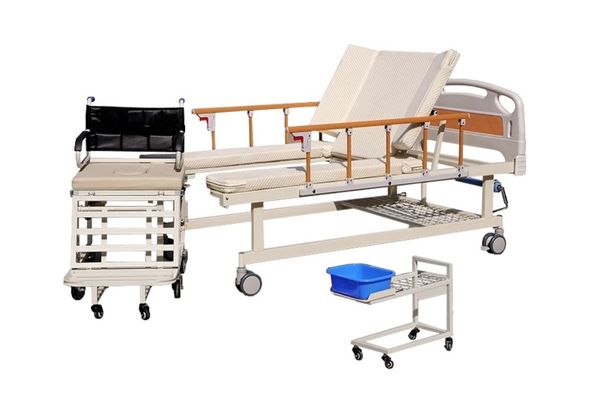 Giường y tế tách xe lăn 2 trong 1