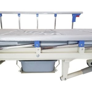 Khung giường được làm từ thép sơn tĩnh điện, chắc chắn, chống gỉ sét