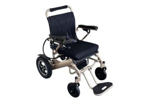 Mẫu xe lăn điện có tay quay